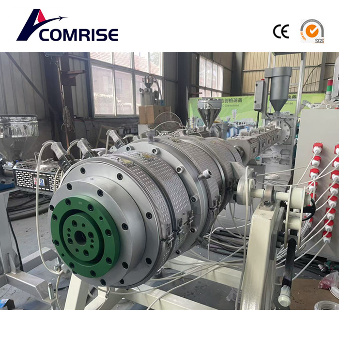 250 mm und 315 mm HDPE -Rohrmaschine werden hergestellt