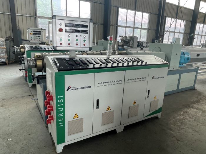 Die Produktion des Extruders für das PVC -Rohr Machien wurde abgeschlossen