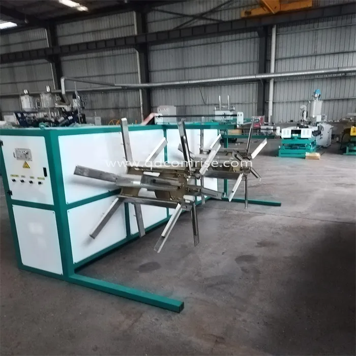 Wellpipe -Extrusionslinie