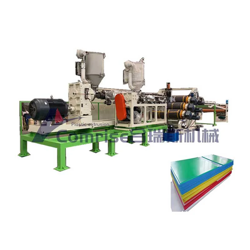 PP-PE-Plattenextrusionsmaschine